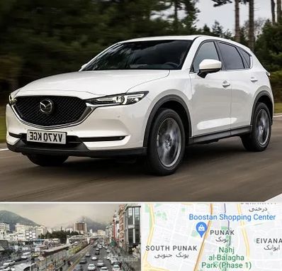 تعمیرگاه مزدا در پونک 