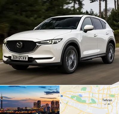 تعمیرگاه مزدا در غرب تهران 