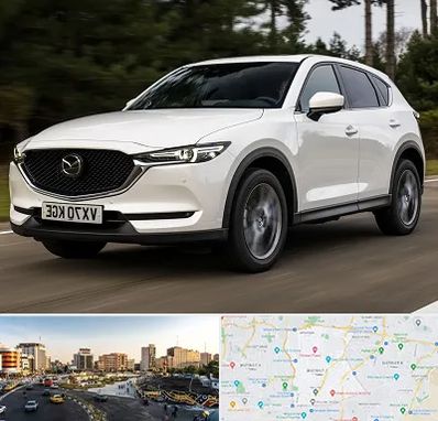 تعمیرگاه مزدا در منطقه 7 تهران