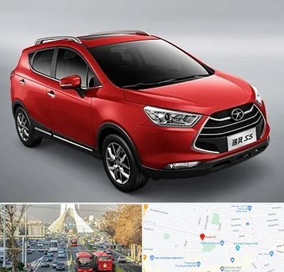 تعمیرگاه جک در خیابان آزادی