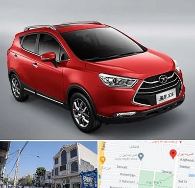 تعمیرگاه جک در افسریه 