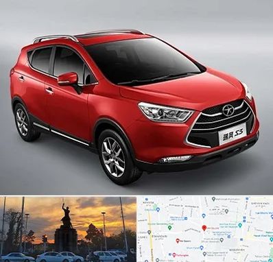 تعمیرگاه جک در میدان حر