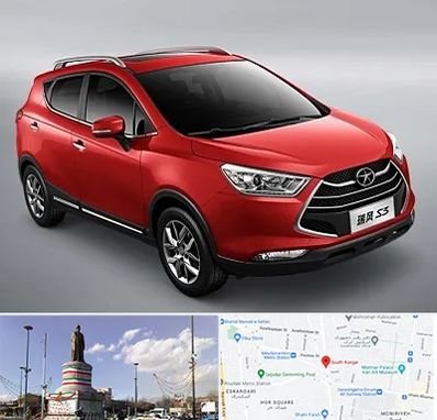 تعمیرگاه جک در کارگر جنوبی