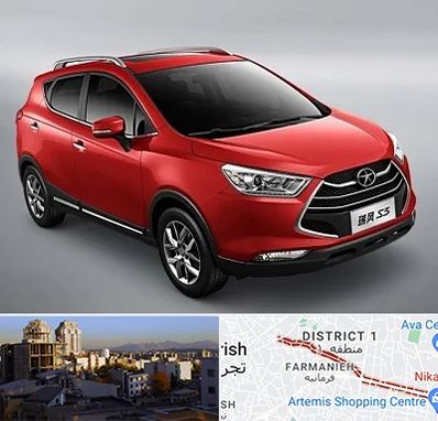 تعمیرگاه جک در فرمانیه 