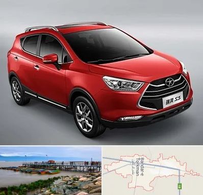 تعمیرگاه جک در بندر ترکمن