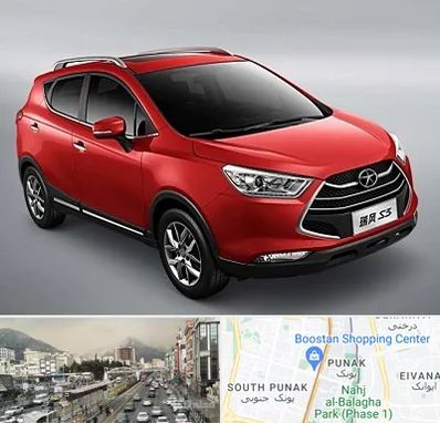 تعمیرگاه جک در پونک 