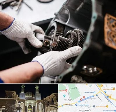 تعمیرگاه گیربکس اتومات در زرگری شیراز