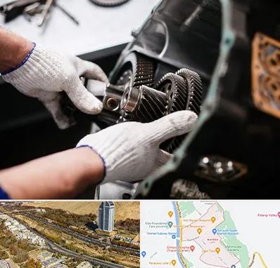 تعمیرگاه گیربکس اتومات در خیابان نیایش شیراز