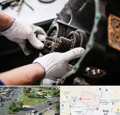 تعمیرگاه گیربکس اتومات در شاهین ویلا کرج