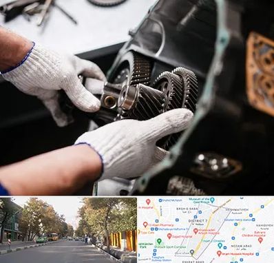 تعمیرگاه گیربکس اتومات در شریعتی 