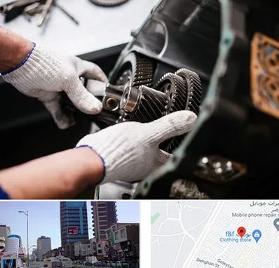 تعمیرگاه گیربکس اتومات در چهارراه طالقانی کرج