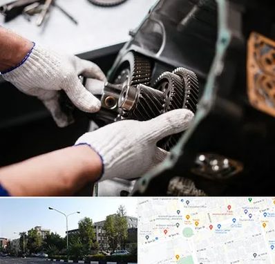 تعمیرگاه گیربکس اتومات در میدان کاج