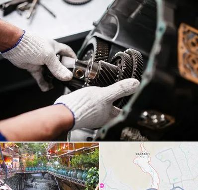 تعمیرگاه گیربکس اتومات در درکه