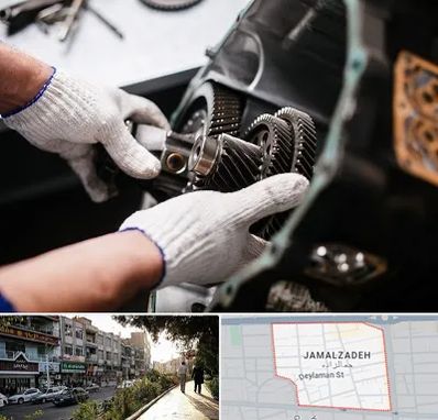 تعمیرگاه گیربکس اتومات در خیابان جمالزاده