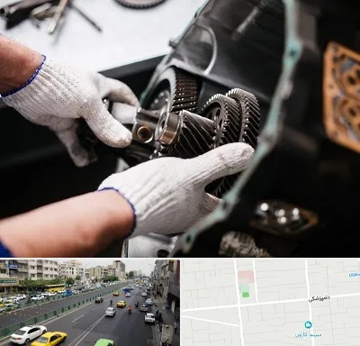 تعمیرگاه گیربکس اتومات در خیابان دامپزشکی