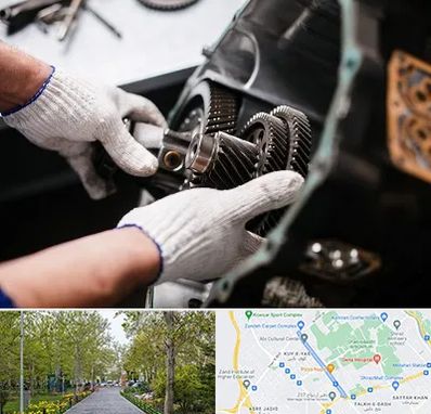 تعمیرگاه گیربکس اتومات در قدوسی غربی شیراز