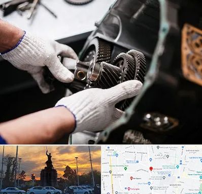 تعمیرگاه گیربکس اتومات در میدان حر