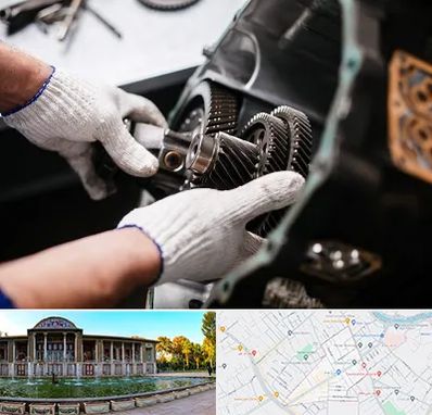 تعمیرگاه گیربکس اتومات در عفیف آباد شیراز