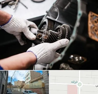تعمیرگاه گیربکس اتومات در خزانه