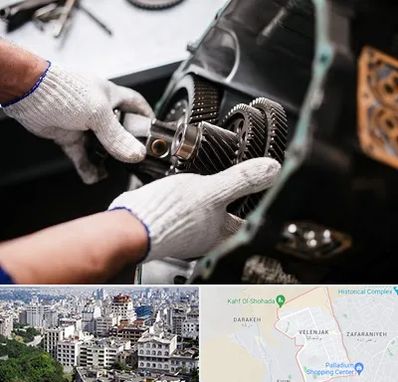 تعمیرگاه گیربکس اتومات در ولنجک 
