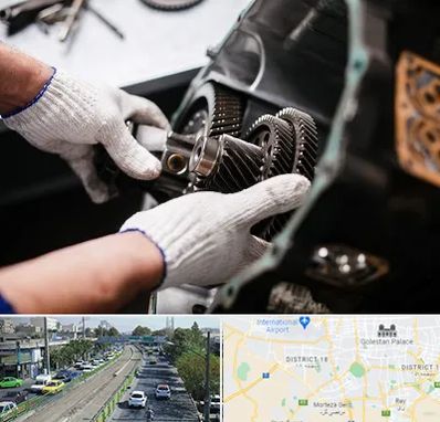 تعمیرگاه گیربکس اتومات در جنوب تهران 