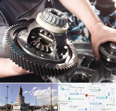 تعمیرگاه گیربکس در کارگر جنوبی