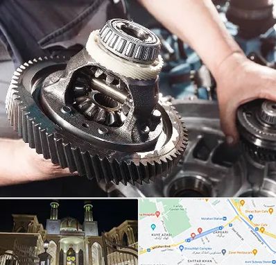 تعمیرگاه گیربکس در زرگری شیراز