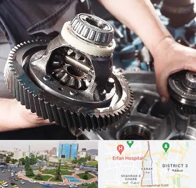 تعمیرگاه گیربکس در ونک 