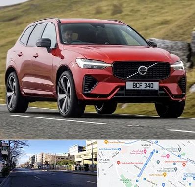 تعمیرگاه ولوو در خیابان ملاصدرا شیراز