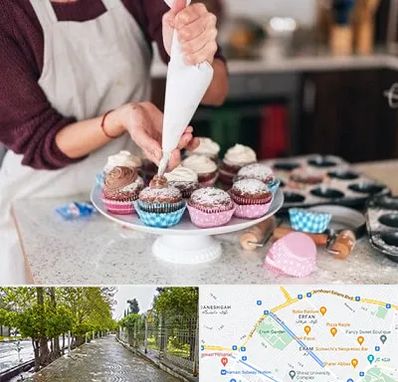 آموزشگاه شیرینی پزی در خیابان ارم شیراز