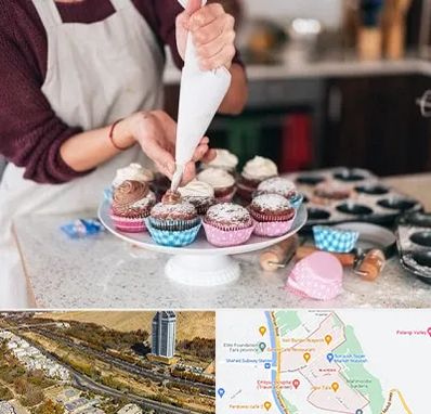 آموزشگاه شیرینی پزی در خیابان نیایش شیراز