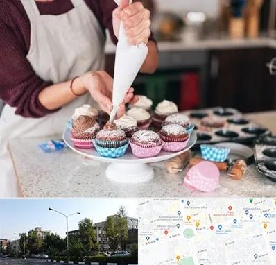 آموزشگاه شیرینی پزی در میدان کاج