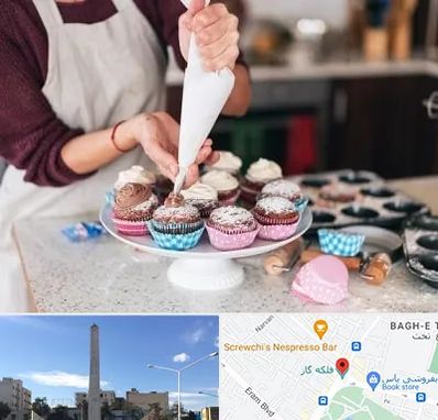 آموزشگاه شیرینی پزی در فلکه گاز شیراز