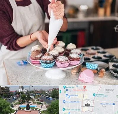 آموزشگاه شیرینی پزی در بهارستان