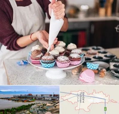 آموزشگاه شیرینی پزی در بندر ترکمن