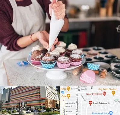 آموزشگاه شیرینی پزی در سهروردی