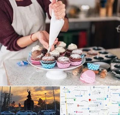 آموزشگاه شیرینی پزی در میدان حر