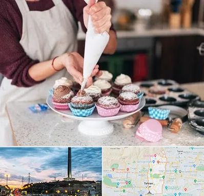 آموزشگاه شیرینی پزی در منطقه 2 تهران