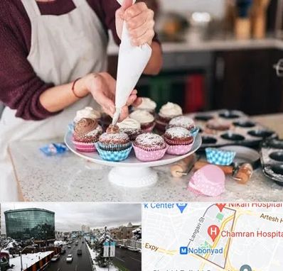 آموزشگاه شیرینی پزی در اقدسیه