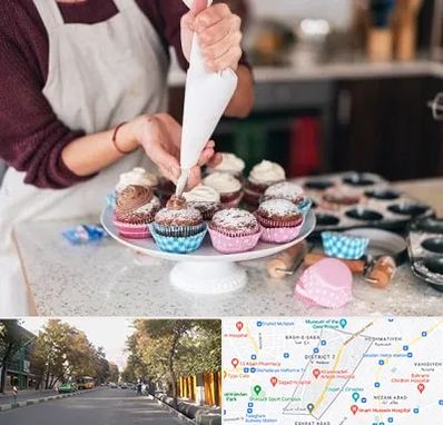 آموزشگاه شیرینی پزی در شریعتی