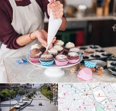 آموزشگاه شیرینی پزی در خیابان زند شیراز