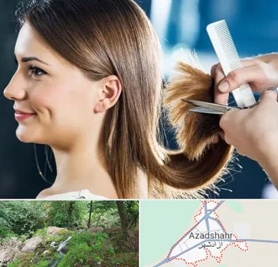 آرایشگاه کوتاهی مو در آزادشهر