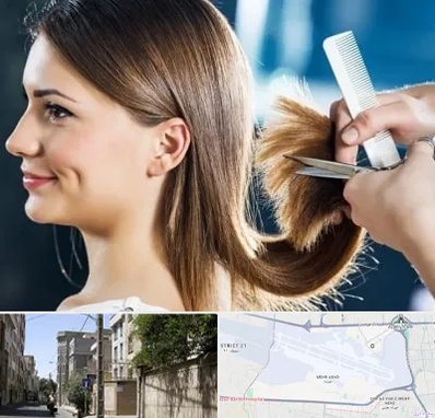 آرایشگاه کوتاهی مو در مهرآباد