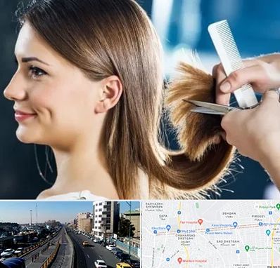 آرایشگاه کوتاهی مو در پیروزی