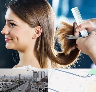 آرایشگاه کوتاهی مو در بلوار ارتش