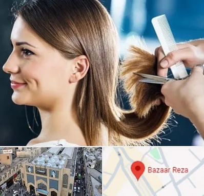 آرایشگاه کوتاهی مو در بازار رضا مشهد