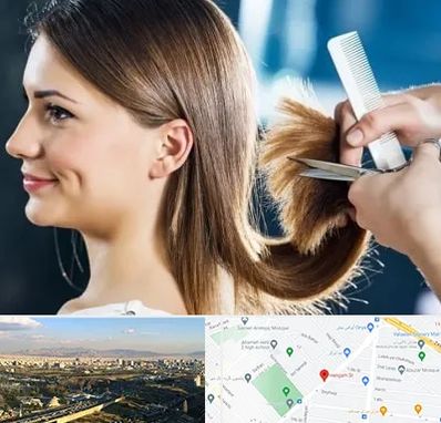 آرایشگاه کوتاهی مو در هنگام