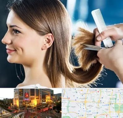 آرایشگاه کوتاهی مو در جنت آباد تهران