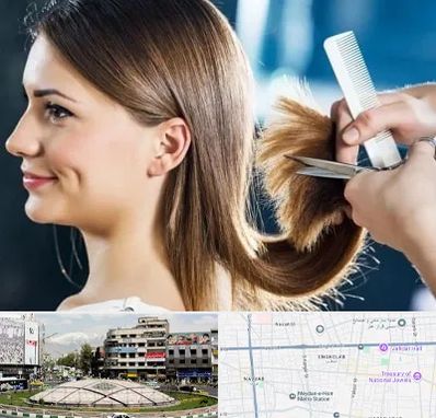 آرایشگاه کوتاهی مو در مرکز تهران