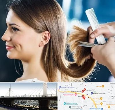 آرایشگاه کوتاهی مو در پارک وی